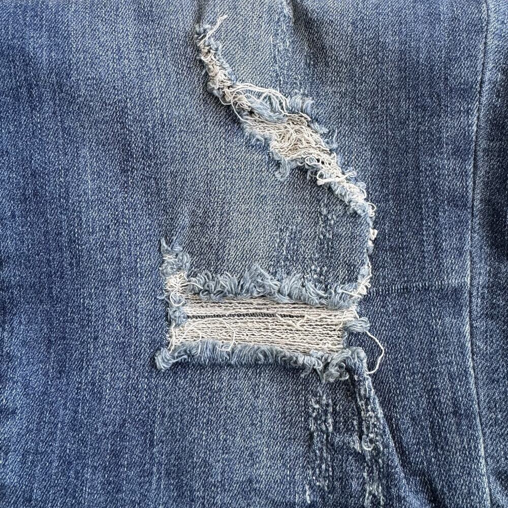 Judy Blue Jeans Size 31 Relaxed Fit Distressed Stretch - Picture 14 of 16